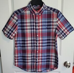 POLO Ralph Lauren Plaid Cotton Poplin Short Sleeve